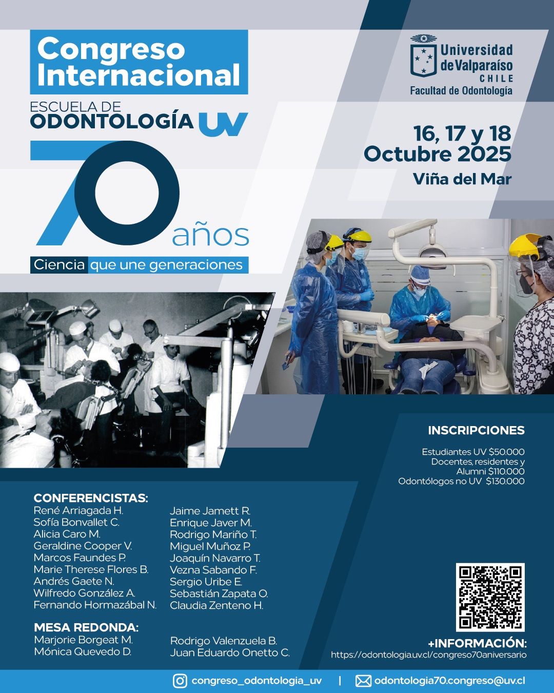 Congreso 70 años "CIENCIA QUE UNE GENERACIONES"